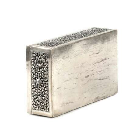 Серебряная коробка для сигар. Серебро 900 At the turn of 19th -20th century г. - фото 7