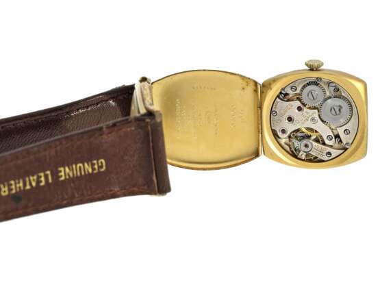 Armbanduhr: extrem rare und ganz frühe Rolex Herrenuhr "Tortue", ca.1915 - photo 3