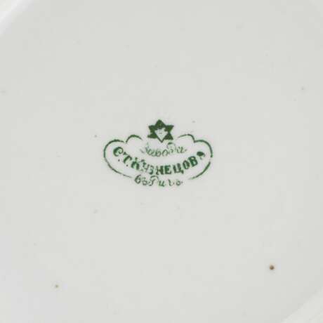 Kuznetsov`s tea porcelain service. Riga mid-19th century. Porcelain Eclecticism Mid-19th century - photo 8