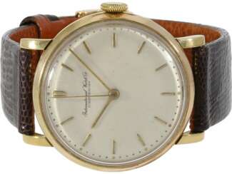 Armbanduhr: IWC Herrenuhr von 1957, 18K Gold