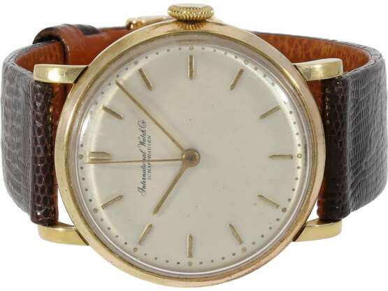 Armbanduhr: IWC Herrenuhr von 1957, 18K Gold - photo 1
