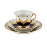 MEISSEN coffee service for six persons. After 1933. Porcelain Neo-baroque 20th century - photo 3