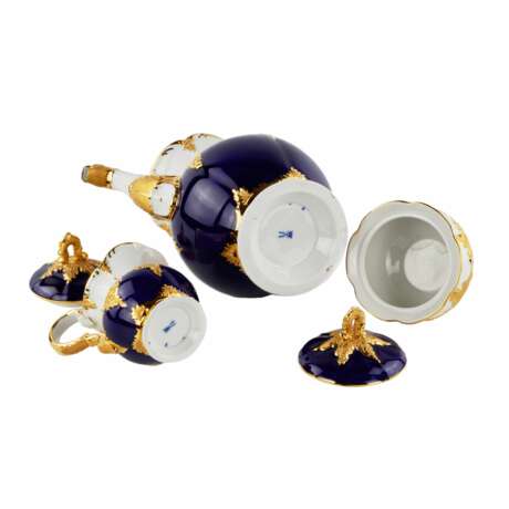 MEISSEN coffee service for six persons. After 1933. Porcelain Neo-baroque 20th century - photo 7