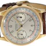 Armbanduhr: seltener "oversize 37,5mm" Chronograph in Roségold, "Chronometre Suisse" Ref. 51, ca. 1950 - photo 1