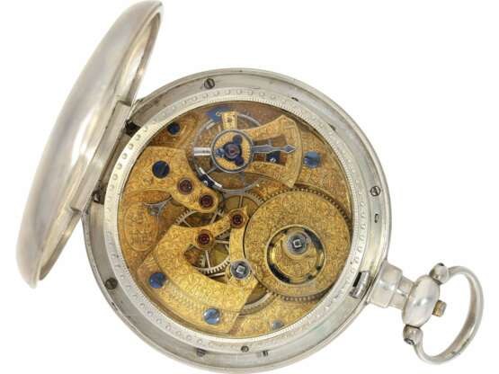 Taschenuhr: feine Taschenuhr für den chinesischen Markt mit Ankerhemmung, signiert Bovet Fleurier, ca. 1840 - фото 2