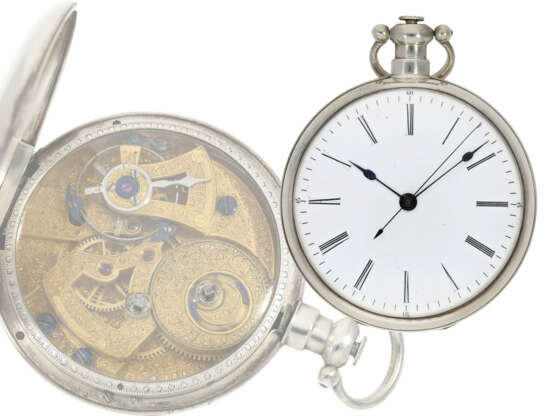 Taschenuhr: große, hervorragend erhaltene Taschenuhr für den chinesischen Markt mit Duplexhemmung, signiert Bovet Fleurier, ca. 1840 - фото 1