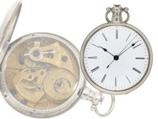 Taschenuhr: große, hervorragend erhaltene Taschenuhr für den chinesischen Markt mit Duplexhemmung, signiert Bovet Fleurier, ca. 1840