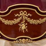 Showcase in mahogany and gilded bronze in Sormani style. France 19th century. Gilded bronze Late 19th century - photo 3