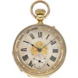 Taschenuhr: frühes Genfer Ankerchronometer, um 1860, Victor Jeannot Geneve No.14798 - photo 1