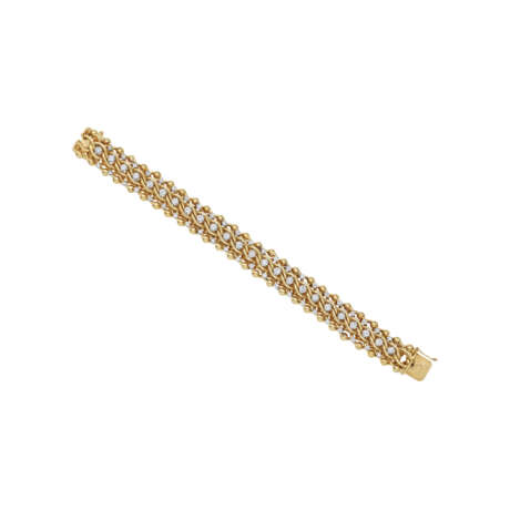 GOLD AND DIAMOND BRACELET - фото 1