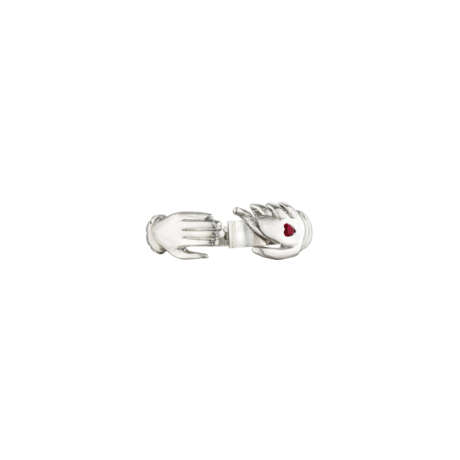 PAUL FLATO PLATINUM AND RUBY RING - Foto 4