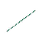 EMERALD AND DIAMOND BRACELET - Foto 1