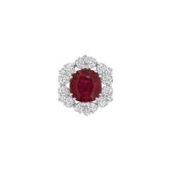 RUBY AND DIAMOND RING