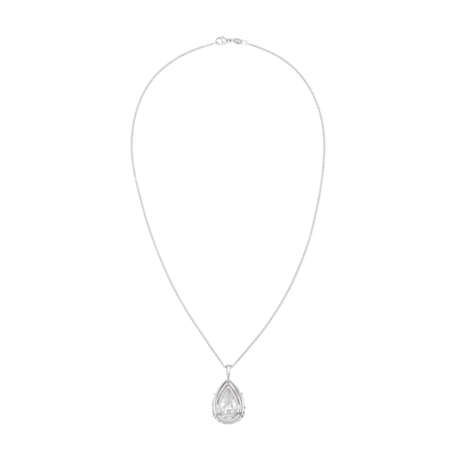 AN IMPRESSIVE DIAMOND PENDANT NECKLACE - фото 4