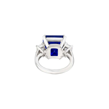 SAPPHIRE AND DIAMOND RING - Foto 8