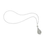 TIFFANY & CO. ANTIQUE DIAMOND PENDANT-NECKLACE - photo 4