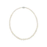 NATURAL PEARL AND DIAMOND NECKLACE - Foto 4