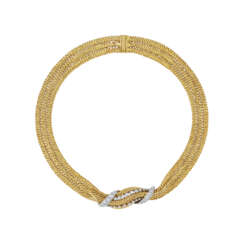 VAN CLEEF &amp; ARPELS DIAMOND AND GOLD NECKLACE