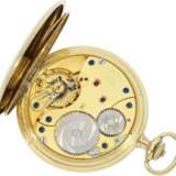 Taschenuhr: hochfeine Goldsavonnette A. Lange & Söhne Deutsche Uhrenfabrikation Glashütte "OLIW" No. 504082, ca.1938, mit Originalbox und Originalpapieren - photo 7