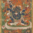 THANGKA REPR&#201;SENTANT MAHAKALA - Auction prices