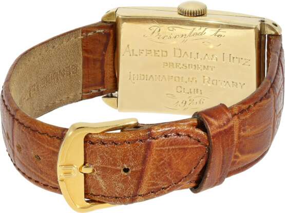 Armbanduhr: besonders große, äußerst seltene IWC Herrenuhr aus dem Jahr 1918 - Foto 2