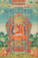 RARE THANGKA REPR&#201;SENTANT CHANGKYA ROLPAI DORJE