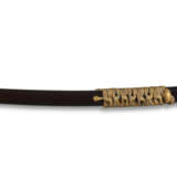 KATANA KOSHIRA-E AVEC ORNEMENTS EN OR - photo 1