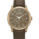 F.P. JOURNE. A VERY RARE AND COVETED 18K PINK GOLD WRISTWATCH WITH POWER RESERVE AND `HAVANA` BROWN DIAL - photo 1