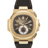 PATEK PHILIPPE. A COVETED 18K PINK GOLD AUTOMATIC FLYBACK CHRONOGRAPH WRISTWATCH WITH DATE - photo 1