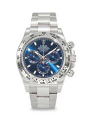 ROLEX. AN ATTRACTIVE AND COVETED 18K WHITE GOLD AUTOMATIC CHRONOGRAPH WRISTWATCH WITH BRACELET