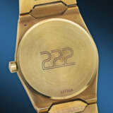 VACHERON CONSTANTIN. A VERY RARE AND ATTRACTIVE 18K GOLD AUTOMATIC WRISTWATCH WITH DATE AND BRACELET - photo 3