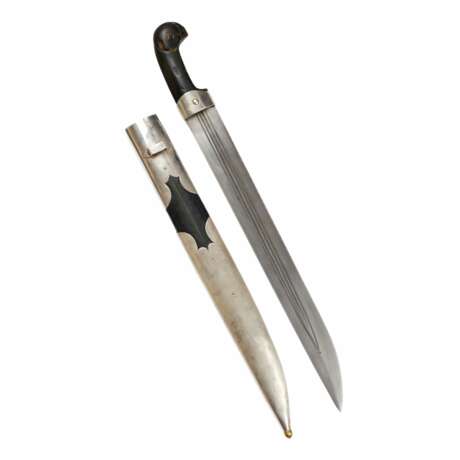 Caucasian dagger in silver. Georgia 19th century. Wood metal 19th century - photo 3