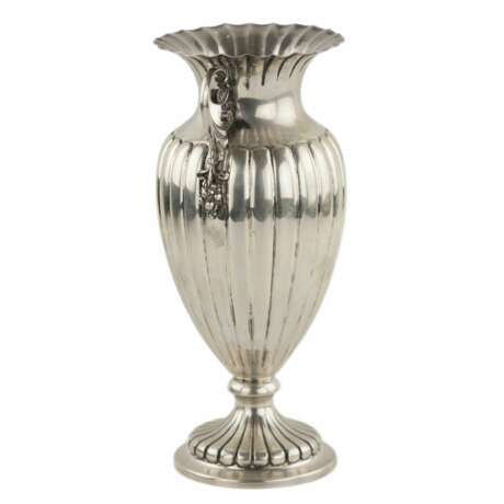 Vase italien en argent. Argent 800 20th century - photo 3