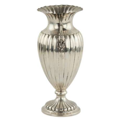 Italian silver vase. Silver 800 20th century - photo 4