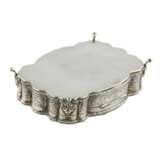 Italian silver jewelry box of baroque shape. 20th century. Silver 800 Eclecticism 20th century - photo 8
