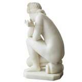 Sculpture en marbre Baignade de V&eacute;nus. 19e-20e si&egrave;cle. Marbre Antiquity 20th century - photo 4