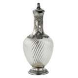 Glass wine jug in silver. France 19th century. Silver Late 19th century - photo 2
