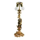 Table lamp Putti Bronze Rococo At the turn of 19th -20th century - photo 5