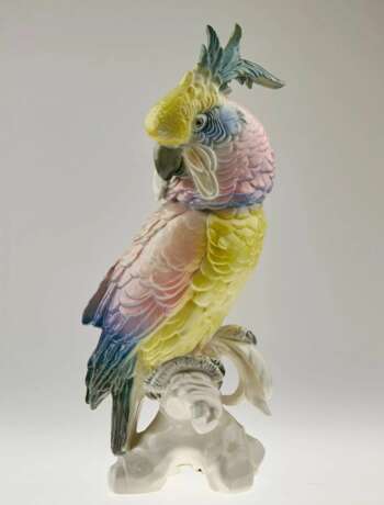 Pink Parrot Karl Ens Porcelaine 20th century - photo 5