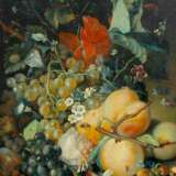 Fruit dans le style de Jan van Huysum. Toile At the turn of 19th -20th century - photo 2