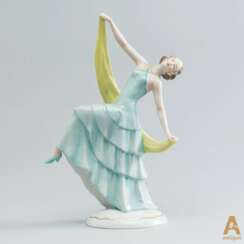 Porcelain figurine Dancing girl, SITZENDORF