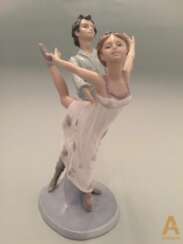 Figurine en porcelaine Ballet Couple, Lladro