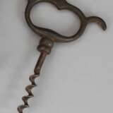 Corkscrew Four Finger Pull Metall At the turn of 19th -20th century - Foto 1
