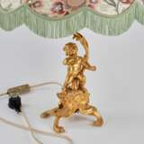 Pair of Putti table lamps Gilded bronze Neorococo Early 20th century - photo 4