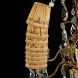 Chandelier for eight candles. Brass Rococo Early 20th century - photo 4