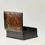 Antique Russian Box Scene from a Russian boyar life painting Romanticism At the turn of 19th -20th century - photo 4