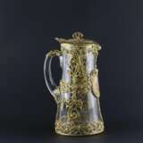 Water jug Gold plated brass 19th century - Foto 2