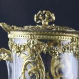 Water jug Gold plated brass 19th century - Foto 6