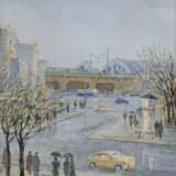 Gouache. Riga. V.D. Medvedev. Wash and watercolor on paper 20th century - Foto 2