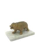 Marble. Russian paperweight Bear. 